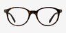 Coach HC6167U Dark Tortoise AcetateEyeglass Frames from EyeBuyDirect, Front View