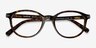 Coach HC6167U Dark Tortoise AcetateEyeglass Frames from EyeBuyDirect, Closed View