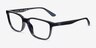 Coach HC6170U Black Eco-friendlyEyeglass Frames from EyeBuyDirect, Angle View