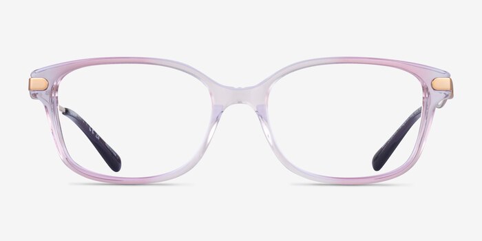 Coach HC6172 Gradient Transparent Purple Acétate Montures de lunettes de vue d'EyeBuyDirect
