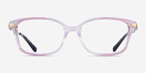 Coach HC6172 Gradient Transparent Purple Acétate Montures de lunettes de vue