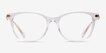 Coach HC6176 Clear AcetateEyeglass Frames from EyeBuyDirect, Front View