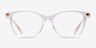 Coach HC6176 Clear AcetateEyeglass Frames from EyeBuyDirect, Front View