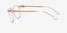 Coach HC6176 Clear AcetateEyeglass Frames from EyeBuyDirect, Side View