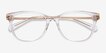 Coach HC6176 Clear AcetateEyeglass Frames from EyeBuyDirect, Closed View