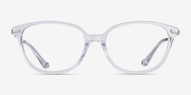 Coach HC6185 Crystal Clear AcetateEyeglass Frames from EyeBuyDirect, Front View
