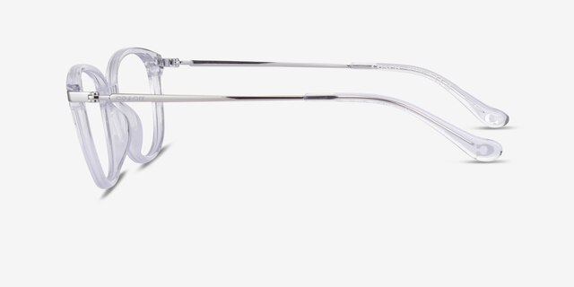Coach HC6185 Crystal Clear AcetateEyeglass Frames from EyeBuyDirect, Side View