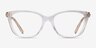 Coach HC6186 Clear AcetateEyeglass Frames from EyeBuyDirect, Front View