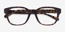 Coach HC6190U Matte Dark Tortoise AcetateEyeglass Frames from EyeBuyDirect, Closed View