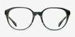 Coach HC6209U Transparent Green AcetateEyeglass Frames from EyeBuyDirect, Front View