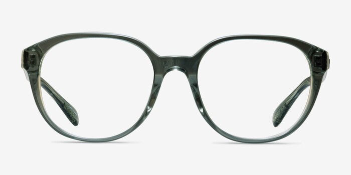 Coach HC6209U Transparent Green Acetate Eyeglass Frames from EyeBuyDirect