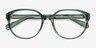 Coach HC6209U Transparent Green AcetateEyeglass Frames from EyeBuyDirect, Closed View