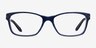 Ralph RA7039 Opal Blue AcetateEyeglass Frames from EyeBuyDirect, Front View