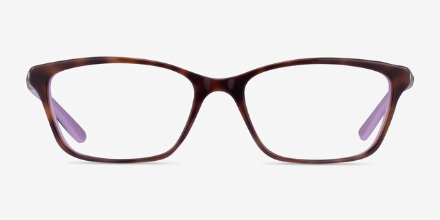 Ralph RA7044 Tortoise On Purple AcetateEyeglass Frames from EyeBuyDirect, Front View