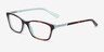 Ralph RA7044 Tortoise Blue AcetateEyeglass Frames from EyeBuyDirect, Angle View