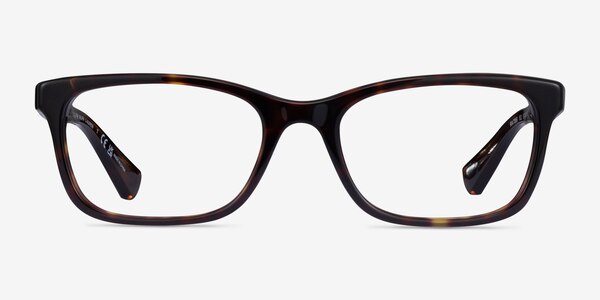 Ralph RA7069 Shiny Dark Tortoise Acetate Eyeglass Frames