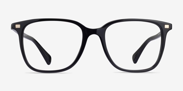 Ralph RA7147 Shiny Black Acetate Eyeglass Frames