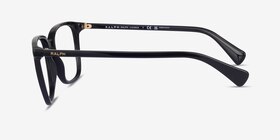 Ralph RA7147 Shiny Black Acétate Montures de lunettes de vue d'EyeBuyDirect, Vue de Côté