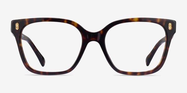 Ralph RA7158U Shiny Dark Tortoise Acetate Eyeglass Frames