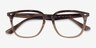 Ray-Ban RB4362V Striped Brown PlasticEyeglass Frames from EyeBuyDirect, Closed View