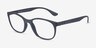 Ray-Ban RB7183 Liteforce Matte Gray PlasticEyeglass Frames from EyeBuyDirect, Angle View