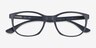 Ray-Ban RB7183 Liteforce Matte Gray PlasticEyeglass Frames from EyeBuyDirect, Closed View