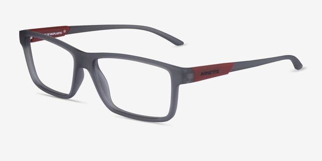 ARNETTE Cross Fade Ii Transparent Gray Eco-friendlyEyeglass Frames from EyeBuyDirect, Angle View