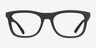 ARNETTE Namazu Matte Black Eco-friendlyEyeglass Frames from EyeBuyDirect, Front View