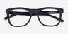 ARNETTE Namazu Matte Black Eco-friendlyEyeglass Frames from EyeBuyDirect, Closed View