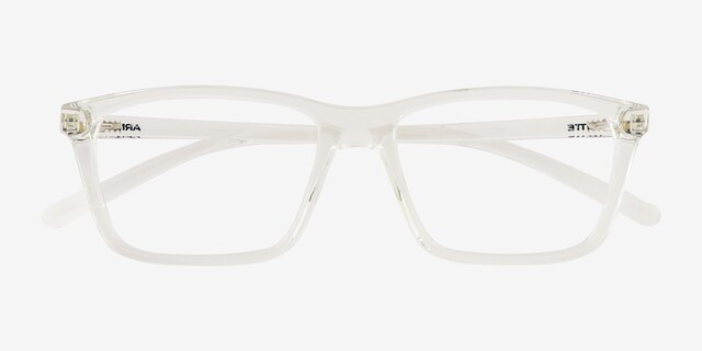 ARNETTE Yubaba Clear Eco-friendlyEyeglass Frames from EyeBuyDirect, Closed View