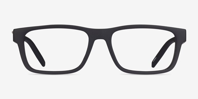 ARNETTE Flamengo Matte Black Eco-friendlyEyeglass Frames from EyeBuyDirect, Front View