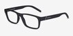 ARNETTE Flamengo Matte Black Alternative MaterialsEyeglass Frames from EyeBuyDirect, Angle View