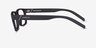 ARNETTE Flamengo Matte Black Eco-friendlyEyeglass Frames from EyeBuyDirect, Side View