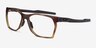 Oakley Ctrlnk Brown Tortoise PlasticEyeglass Frames from EyeBuyDirect, Angle View