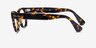 Ray-Ban RB2201V Laramie Dark Tortoise AcetateEyeglass Frames from EyeBuyDirect, Side View