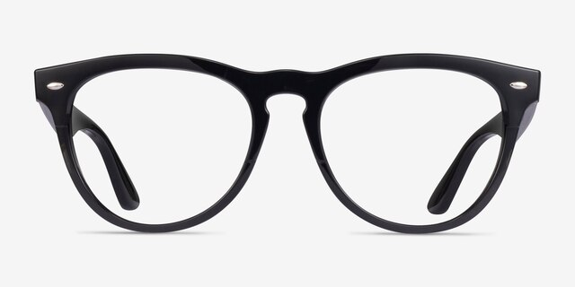 Ray-Ban RB4471V Iris Shiny Black PlasticEyeglass Frames from EyeBuyDirect, Front View