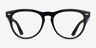 Ray-Ban RB4471V Iris Shiny Black PlasticEyeglass Frames from EyeBuyDirect, Front View