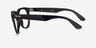 Ray-Ban RB4471V Iris Shiny Black PlasticEyeglass Frames from EyeBuyDirect, Side View