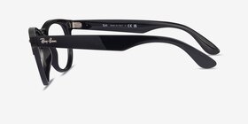 Ray-Ban RB4471V Iris Noir Plastique Montures de lunettes de vue d'EyeBuyDirect, Vue de Côté
