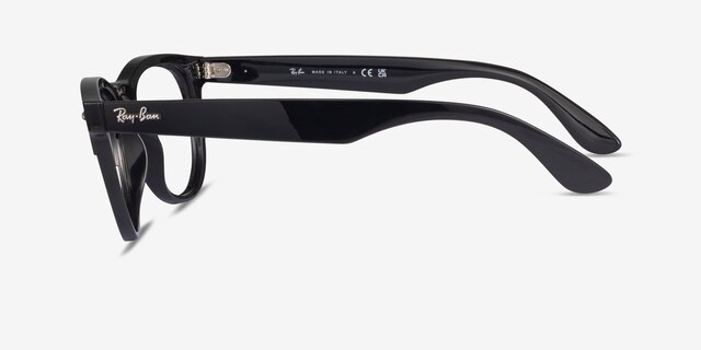 Ray-Ban RB4471V Iris Black PlasticEyeglass Frames from EyeBuyDirect, Side View