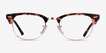 Ray-Ban RB5154 Clubmaster Tortoise Rose Gold AcetateEyeglass Frames from EyeBuyDirect, Front View