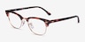 Ray-Ban RB5154 Clubmaster Tortoise Rose Gold AcetateEyeglass Frames from EyeBuyDirect, Angle View