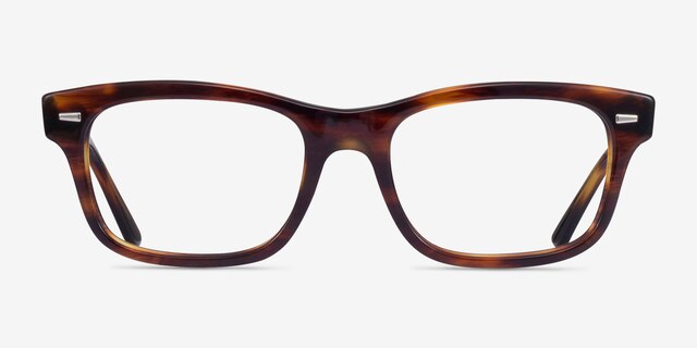 Ray-Ban RB5383 Tortoise Brown AcetateEyeglass Frames from EyeBuyDirect, Front View