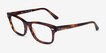 Ray-Ban RB5383 Tortoise Brown AcetateEyeglass Frames from EyeBuyDirect, Angle View