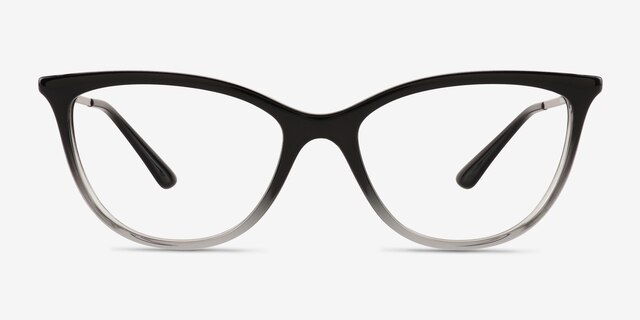 Vogue Eyewear VO5239 Black Gray Gradient PlasticEyeglass Frames from EyeBuyDirect, Front View