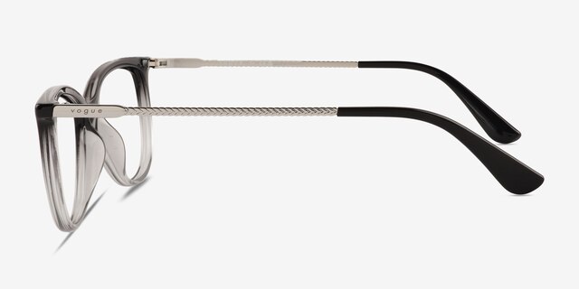 Vogue Eyewear VO5239 Black Gray Gradient PlasticEyeglass Frames from EyeBuyDirect, Side View