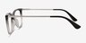 Vogue Eyewear VO5239 Black Gray Gradient PlasticEyeglass Frames from EyeBuyDirect, Side View