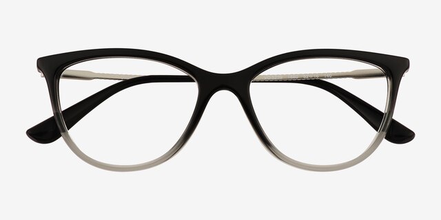 Vogue Eyewear VO5239 Black Gray Gradient PlasticEyeglass Frames from EyeBuyDirect, Closed View