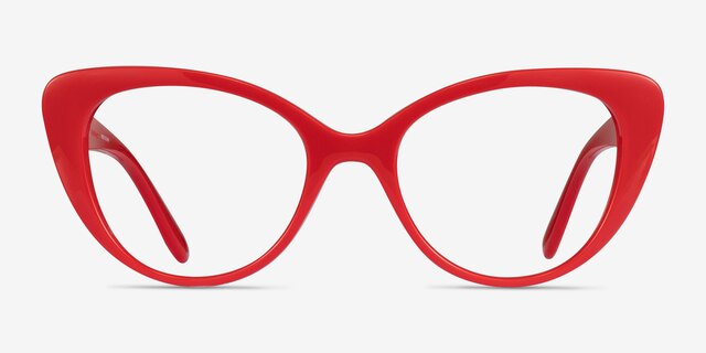 Vogue Eyewear VO5422 Red Coral PlasticEyeglass Frames from EyeBuyDirect, Front View