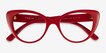 Vogue Eyewear VO5422 Red PlasticEyeglass Frames from EyeBuyDirect, Closed View